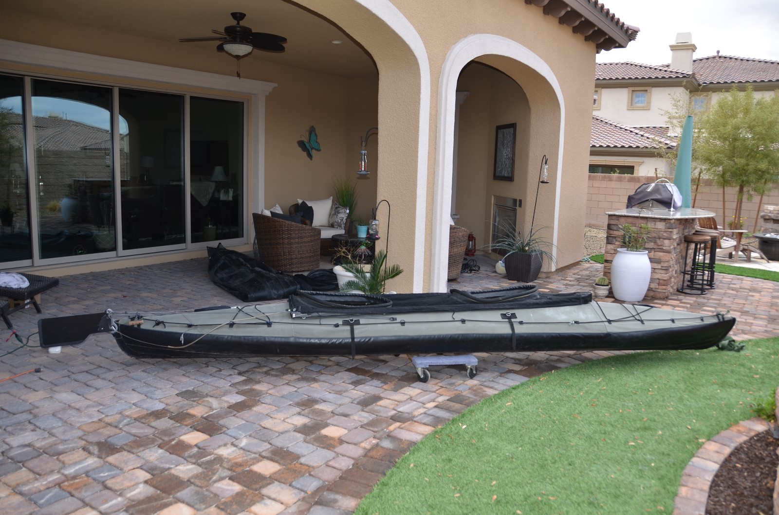 Long Haul Mark 2 Commando Folding Kayak, US Military $10K wh