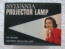 NOS Sylvania projector tungsten lamp, halogen, quartz ELE tru-beam 30v-80w