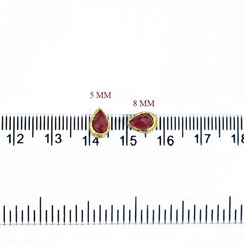 Kundan Stones Beads Flatback Stone for Embroidery Craft Jewelry Making 100 Pcs - Picture 20 of 26