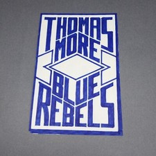 Thomas More Blue Rebels Crestview Hills Kentucky 6x4 Scrapbook Shadowbox Artwork