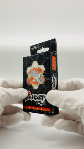 Pokemon Poker Playing Cards Black Reshiram Deck 2010 BW Nintendo Japanede USADO - Vídeo 1 de 1