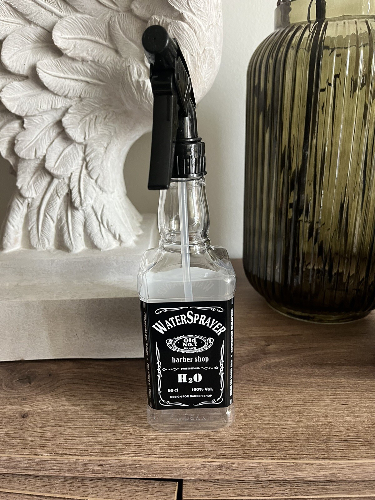 Bottle Salon Barber Hair Tools Water Sprayer Black