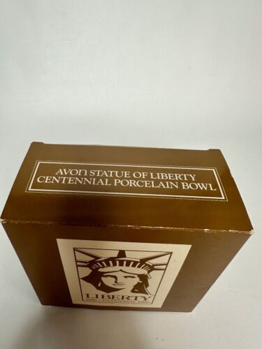 AVON 1985 Statue of Liberty Centennial 1886-1986 Porcelain Bowl 6" - Picture 9 of 11