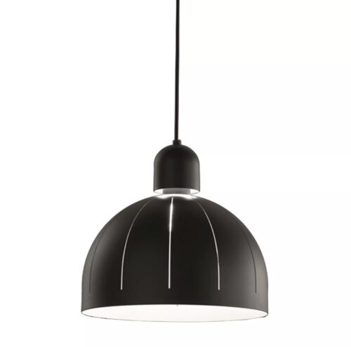 Lustre À LED Suspension Design Moderne Noir Opaque MS-023