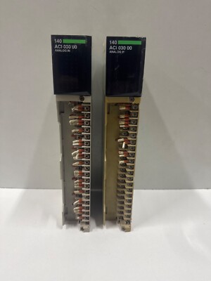 LOT 2 PCS SCHNEIDER ELECTRIC 140ACI03000 ANALOG INPUT MODULE MODICON QUANTUM