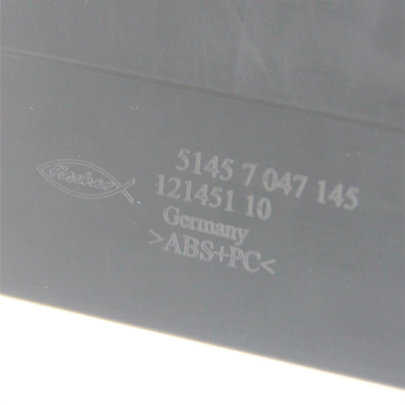 Nuevo par de portavasos delantero negro para BMW 525i 528i 530i 535i 545i 550i Foto 4 de 4