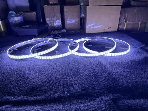 IP68 15.5" Triple Row Pure White Wheel Rings Lights x4PCS Off-Road Bluetooth APP - Bild 6 von 21