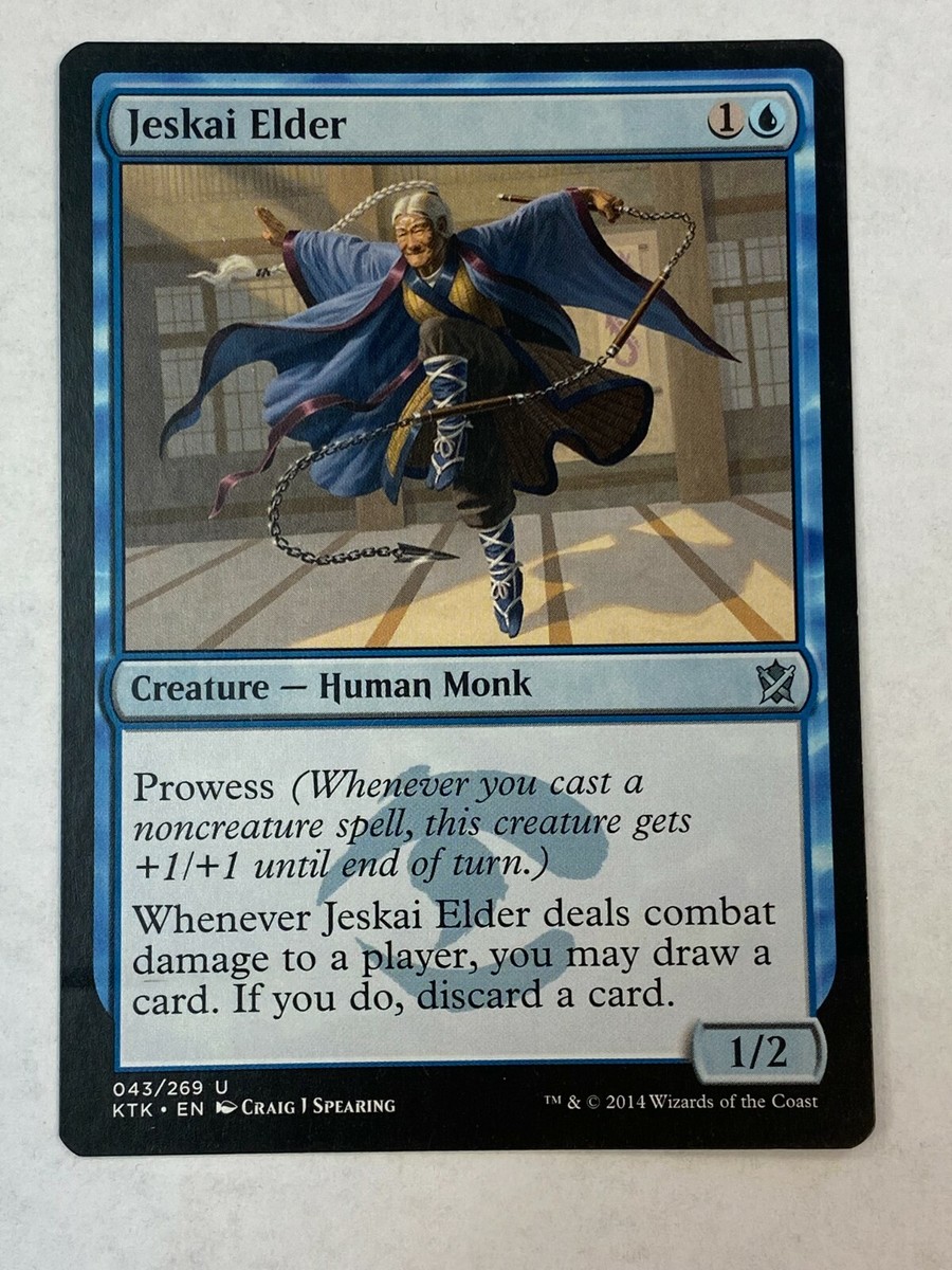 Jeskai Elder - Magic the Gathering MTG Khans of Tarkir Single Card | eBay
