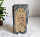 1930s Vintage Shiseido Soap Advertising Decorative Tin Box Japan Decor TIN213