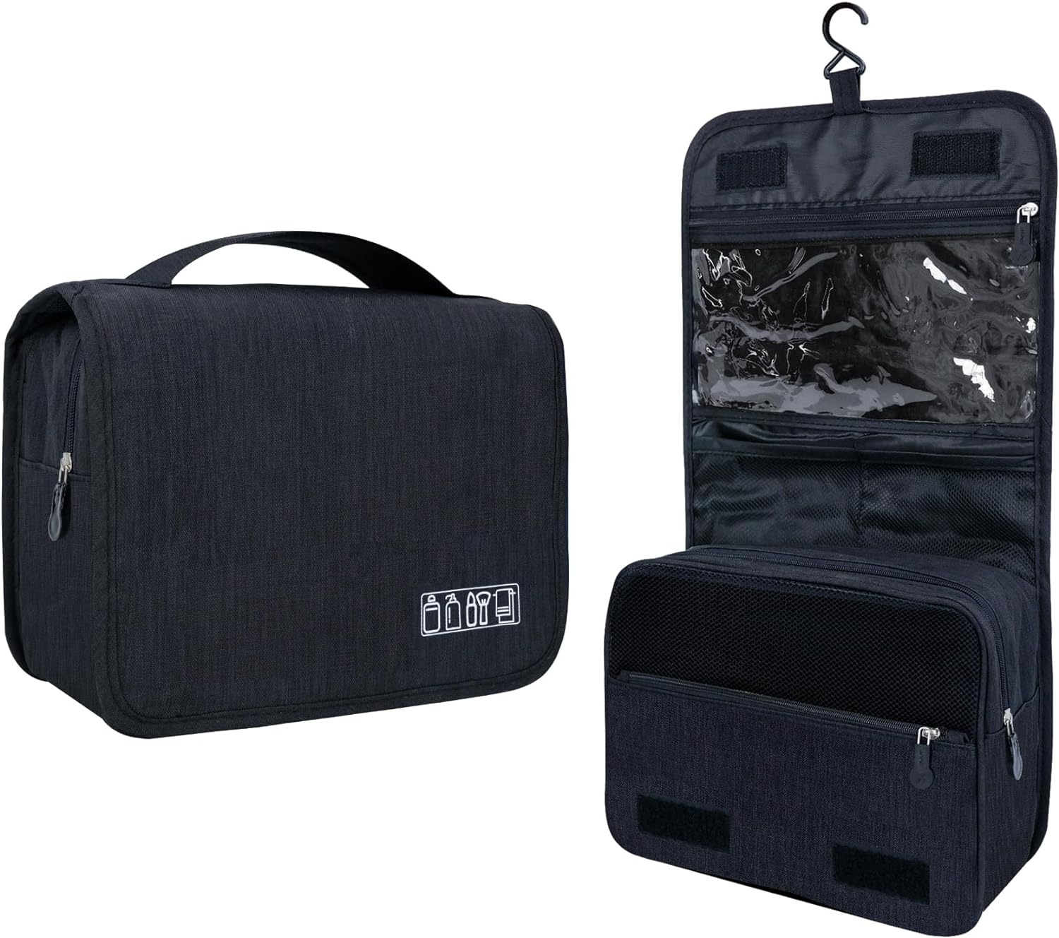 Waterproof Hanging Toiletry Bag for Men and Women Travel Essentials-image