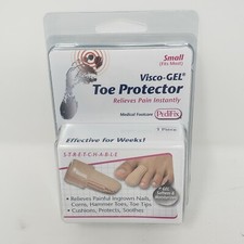 Pedifix Visco-GEL Fabric Covered TOE PROTECTOR SMALL 1 Piece New W/ Fast Ship
