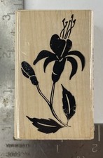 Rubber Stampede Posh Impressions Fancy Fuchsia Rubber Stamp