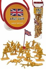 British Soldiers Army Guys in Tube