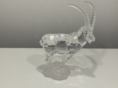 Swarovski Figur 275439 Steinbock 10,2 cm. Top Zustand. 