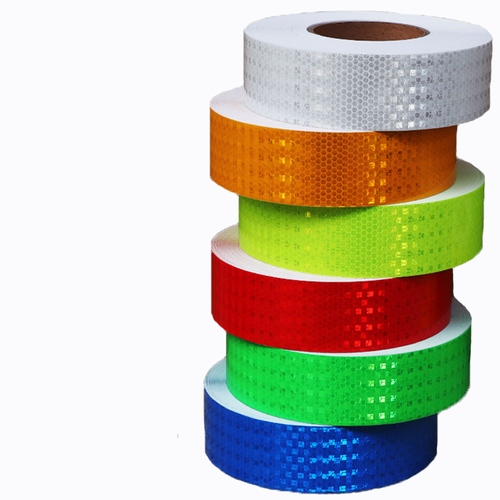 25M Self-Adhesive Truck Trailer Vinyl Hi Viz Vis High Intensity Reflective Tape - Picture 3 of 26