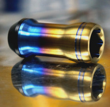 Titanium Lug Wheel Nut 12x1.25 60deg Floating Seat Closed 20pcs Set Tuner