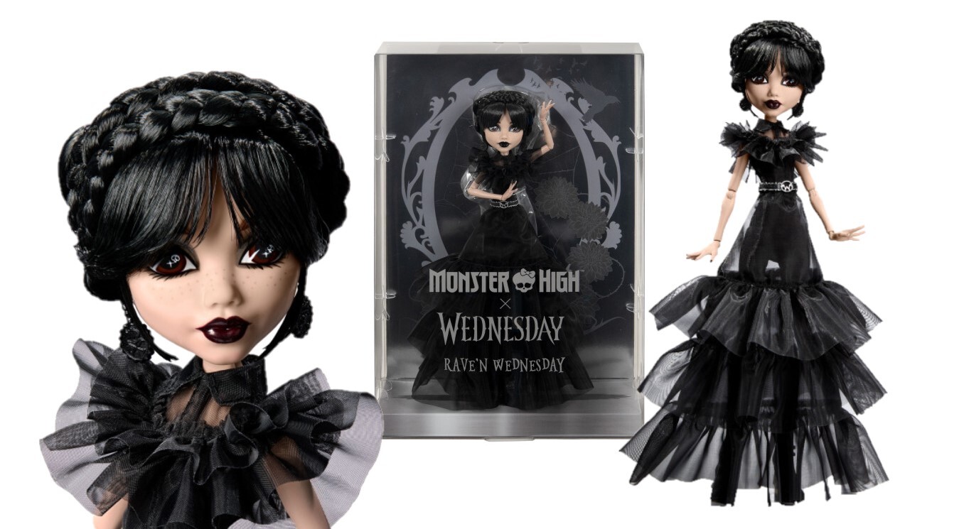 194735230594 MH WEDNESDAY RAVE N БАЛОВА СУКИЕНКА HXJ03 WB1 MATTEL 22390₽