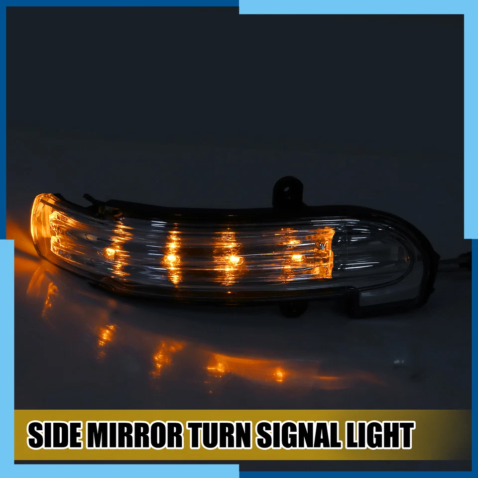 Pack (1) Señal de giro del espejo retrovisor LED delantero derecho para Mercedes-Benz C230 2005-2007 Foto 2 de 4