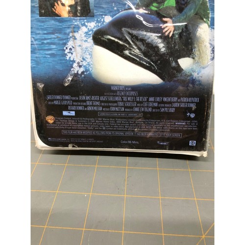 Warner Bros. Free Willy 3 the Rescue Sealed VHS Tape - Picture 5 of 5