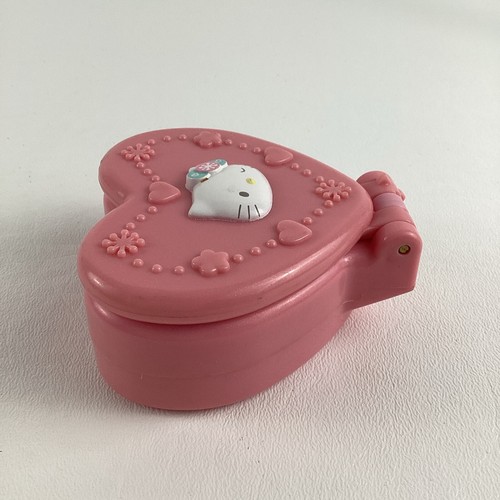 Espejo cepillo plegable compacto plegable Hello Kitty McDonald's juguete vintage 2002 - Imagen 5 de 8