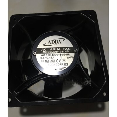 1pcs New ADDA AK1781HB AC 100-120V 0.57/0.48A Industrial Fan Free ...
