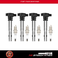 Bobina de encendido y bujía para Audi A4 A5 VW Passat Jetta Beetle 2,0 L 2,5 L UF575