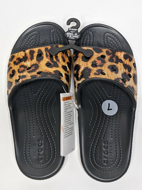 animal print slides