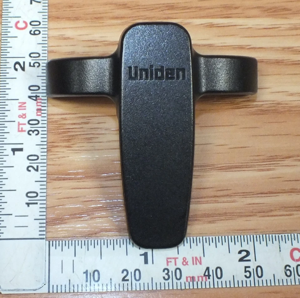 Clip de cinturón de repuesto para teléfono residencial inalámbrico Uniden (DXAI5588) Foto 3 de 4