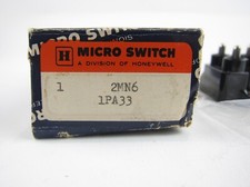 NEW Honeywell Micro Switch 2MN6 1PA33 Contact Block 3-62