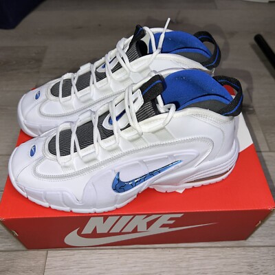 Nike Air Max Penny 1 Home 2022 White/Blue Men's Basketball Shoes DV0684-100