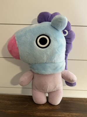 Aurora MANG Horse Medium Blue BT21 11'' Lovable Stuffed Doll