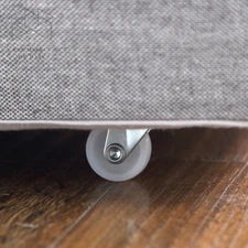 Better Homes & Gardens Rolling under Bed Zippered Storage Bin, 26" X 15" NEW