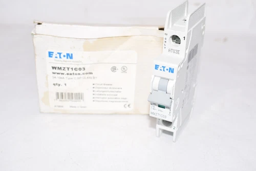 NEW EATON Cutler-Hammer WMZT1C03 Circuit Breaker Switch 3A 10kA 