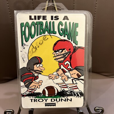 Life Is a Football Game by Troy Dunn (1991 Audio Cassette) | eBay