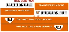 NYLINT  U-HAUL CUBE VAN 1965 SET