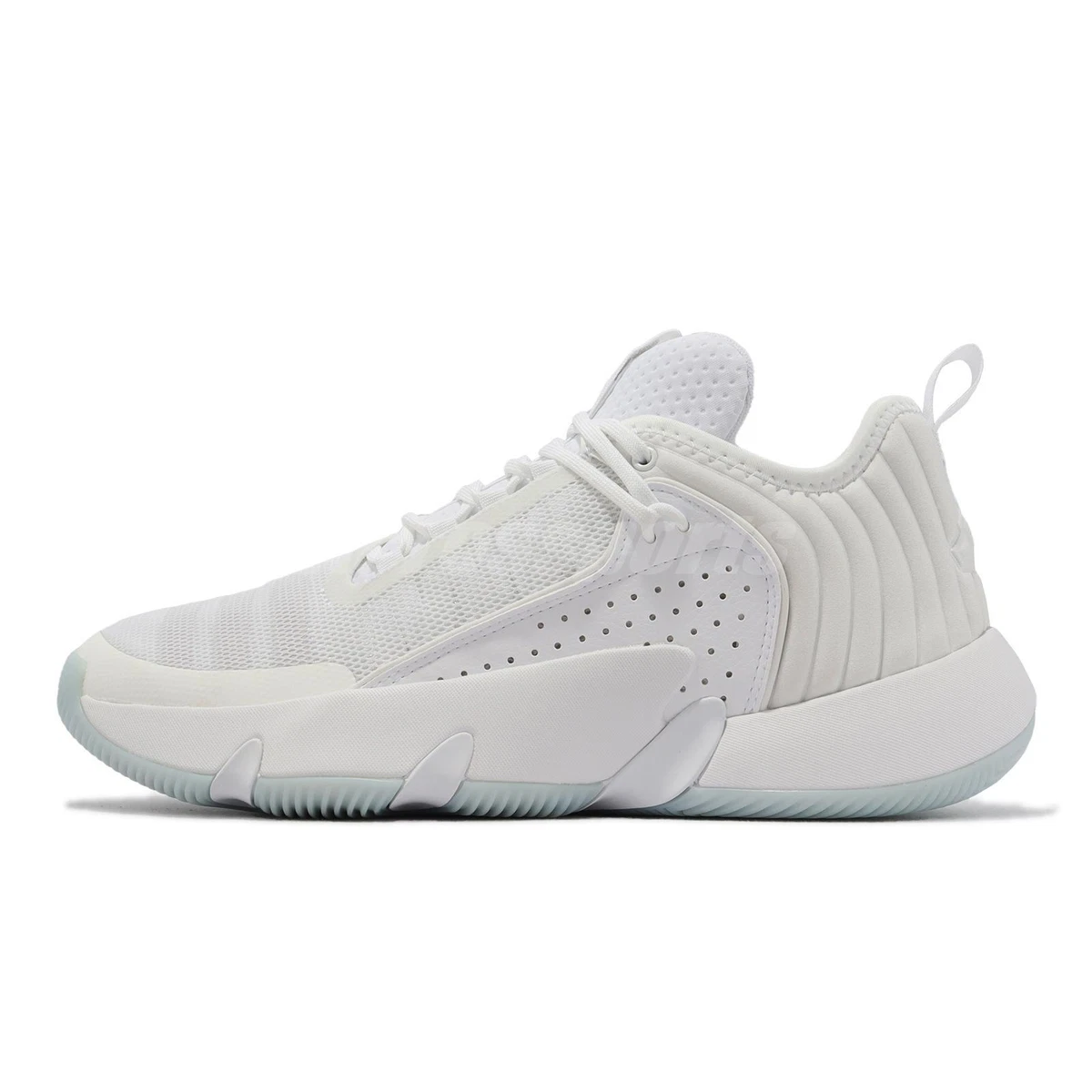 All white adidas basketball best sale shoes