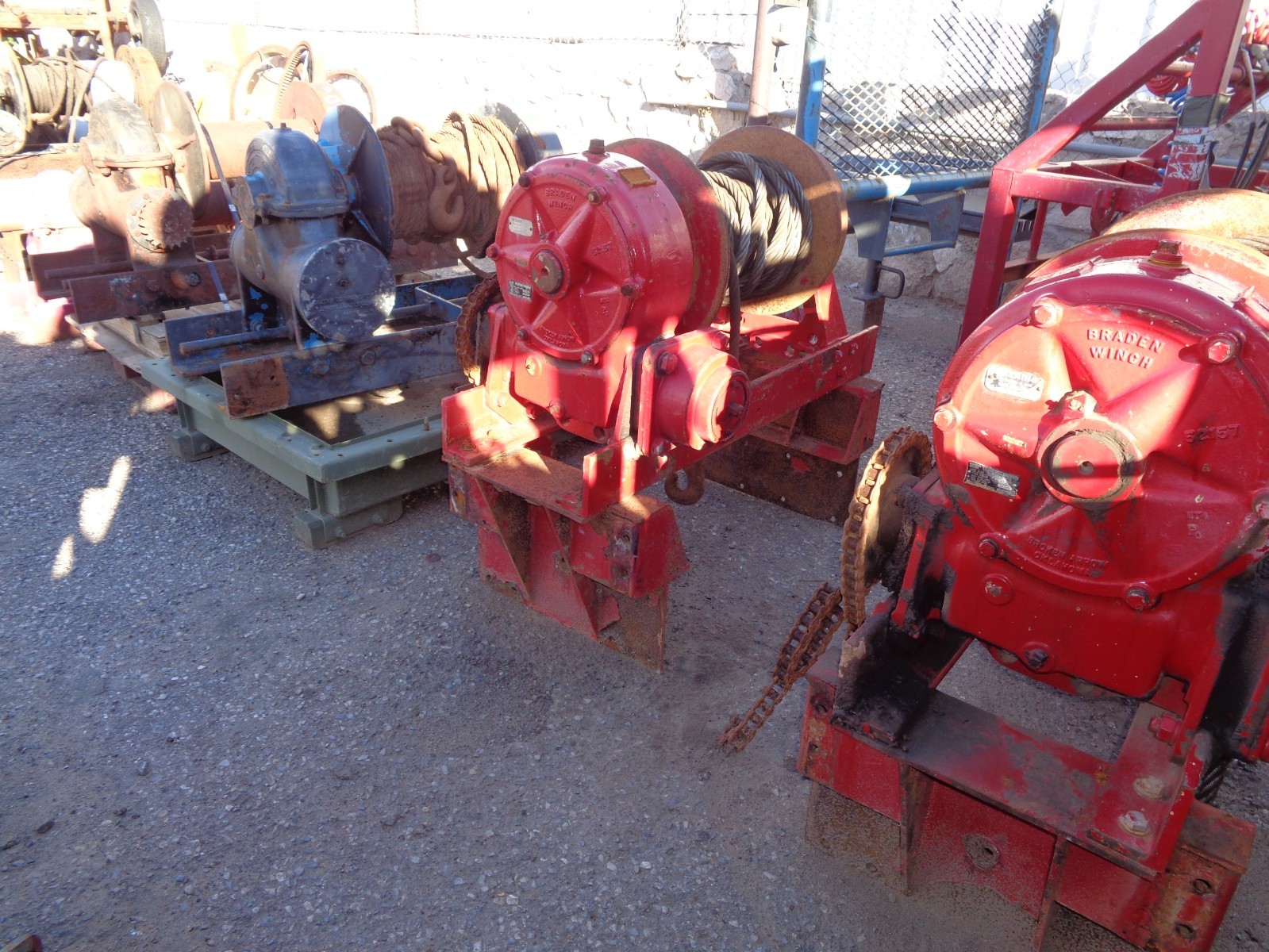 Braden Winch AMS2018B. 45,000 lbs. Excellent Condition. S/N 0452685