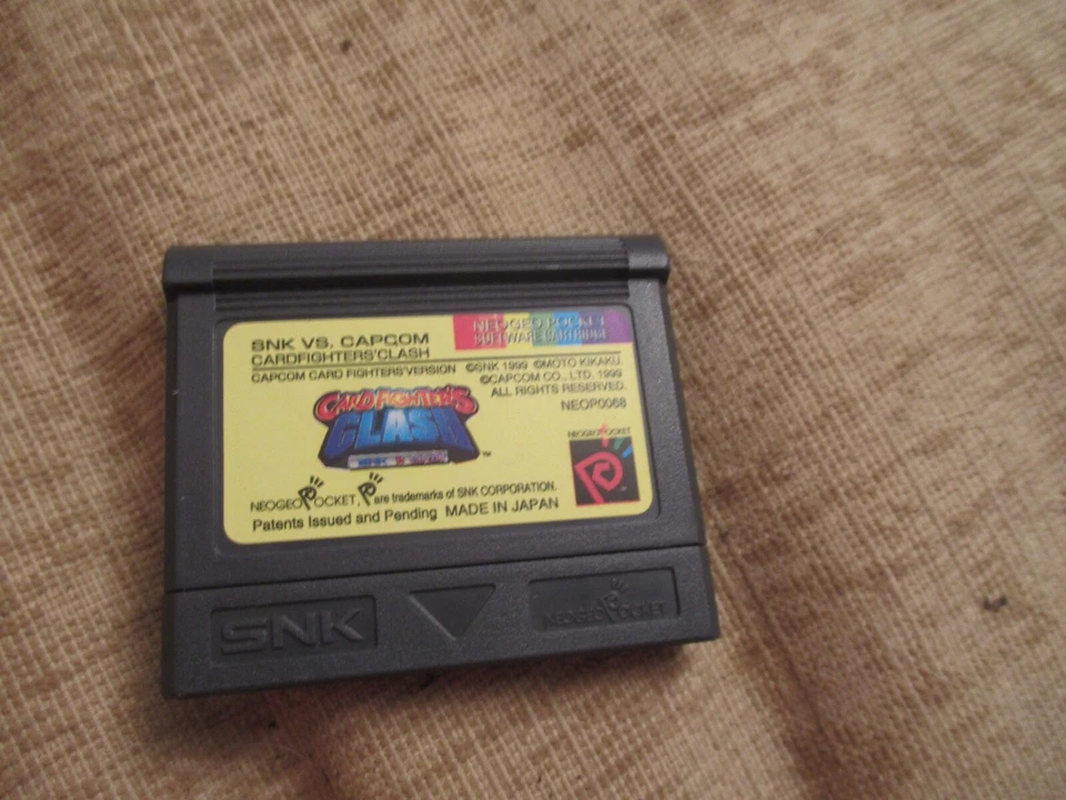SNK vs Capcom: Card Fighters' Clash Capcom Version Neo Geo Pocket Color PAL - Image 4 of 4