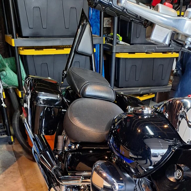 Portaequipajes con respaldo Sissy Bar apto para Suzuki Intruder/Volusia VL800 2001-2011 Foto 4 de 4