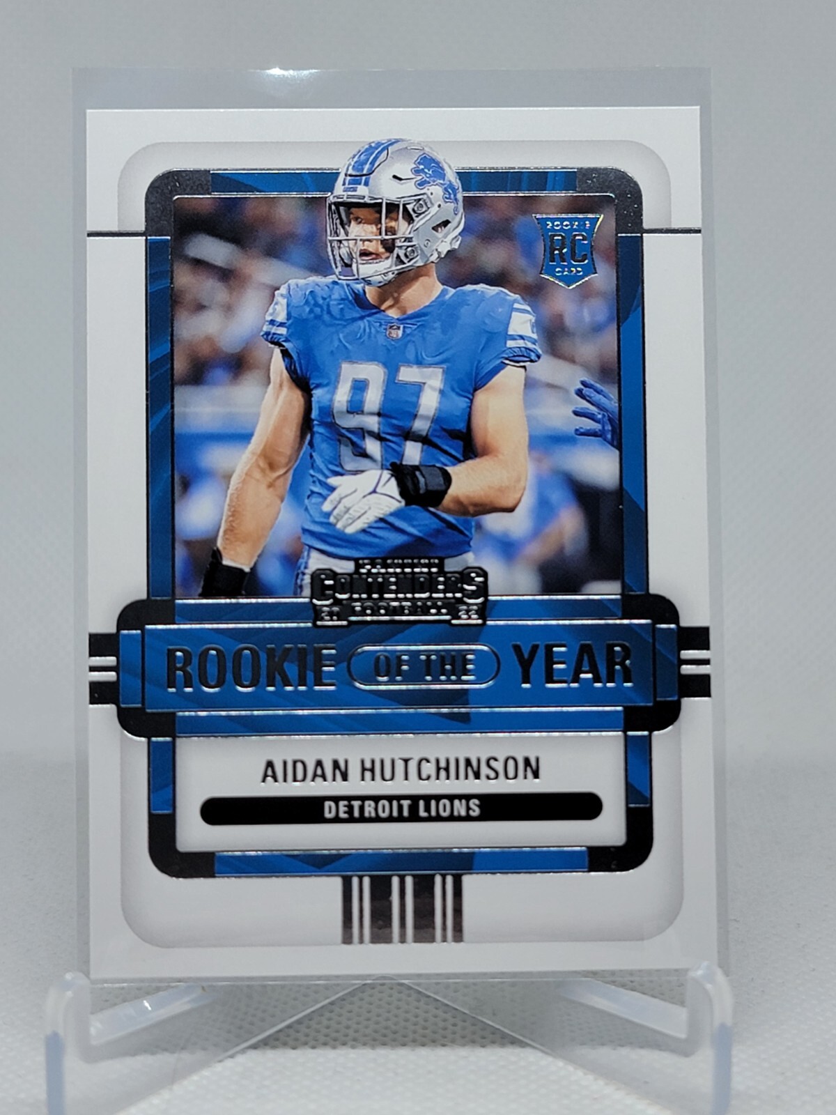 2022 Panini Contenders ROY-AHU Aidan Hutchinson   Detroit Lions C5F