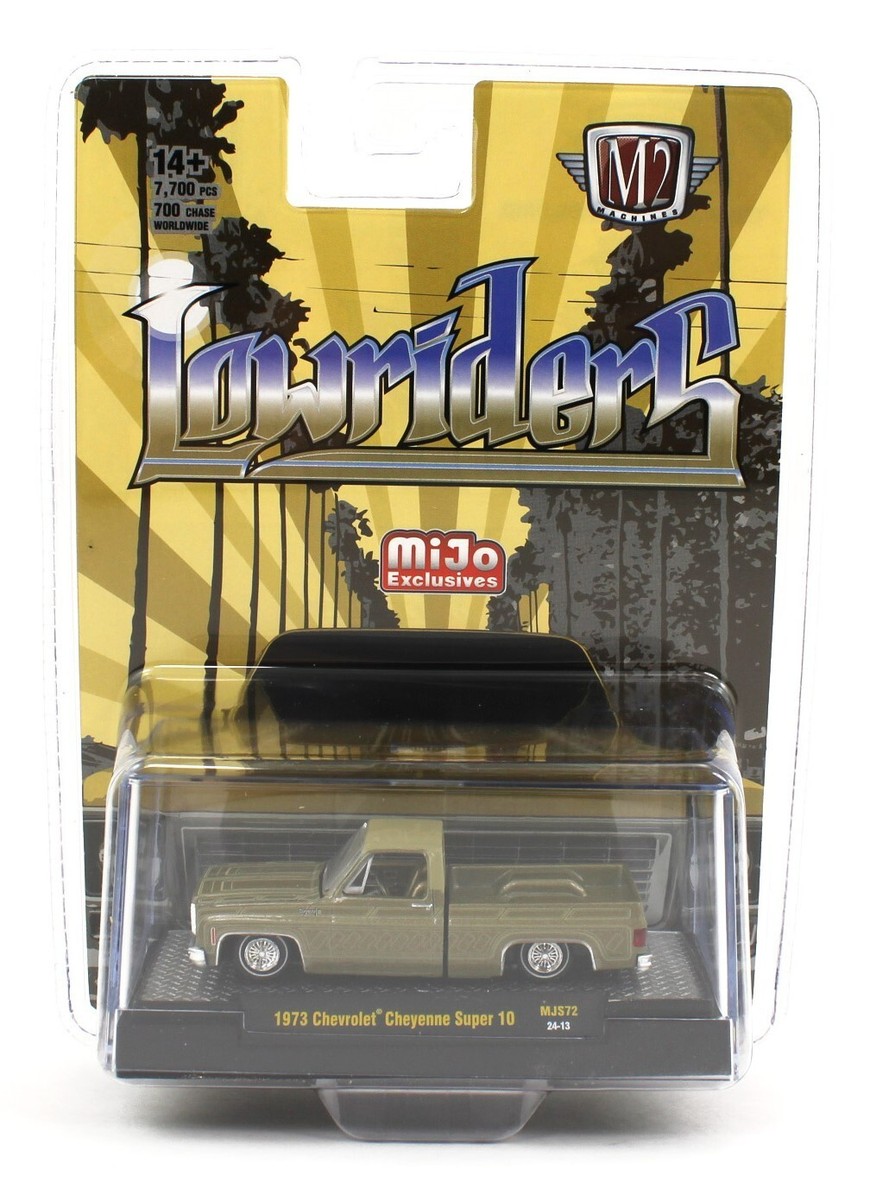 M2 MACHINES 1:64 MiJo *LOWRIDERS* 1973 Chevrolet Cheyenne Pickup