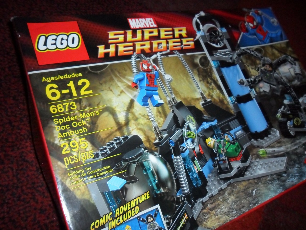 LEGO 6873 MARVEL Spider - Man's Doc Ock Ambush - Incomplete - No