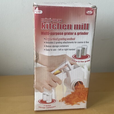 mini-max KÜCHENMÜHLE Mehrzweckreibe/Mühle JML