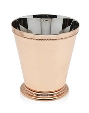 Copper Beaded Vase