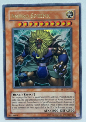 Yu-Gi-Oh! Andro Sphinx Ultra Rare EP1-EN002 Excellent