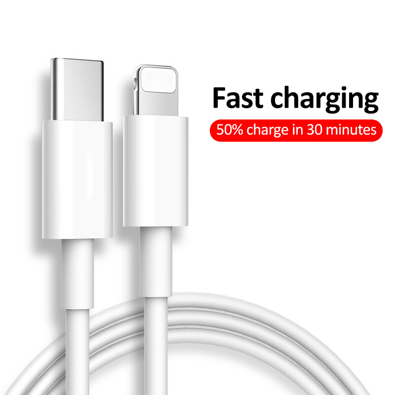 Fast Charging Type C Cable for iPhone 13 Pro Max 12 3.1A Sync 2M-image