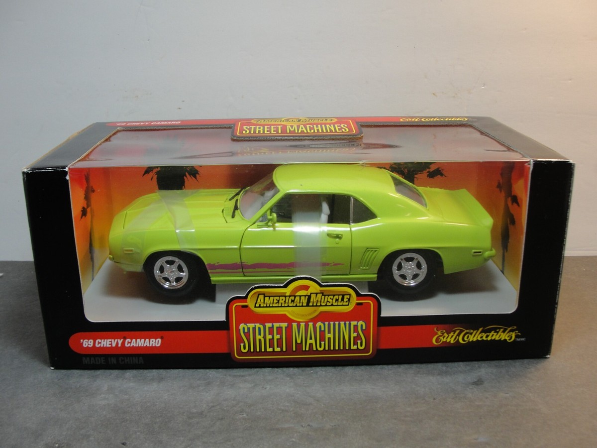 ERTL American Muscle 1969 Chevy Camaro 1:18 Scale Diecast 69