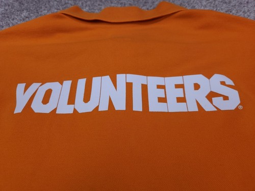 Tennessee Volunteers Nike Polo Shirt Mens Small Orange Logo Swoosh NCAA College - Picture 9 of 17