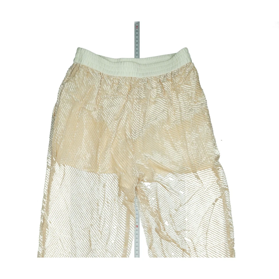 Escada Sport Damen Viskose Seide Luxus 34 XS Relaxed Gummibund Natur Beige NEU - Bild 4 von 4