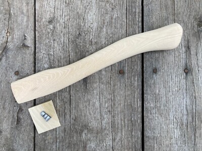 Beaver Tooth HIckory 12'' Pocket / Camp Axe / Hatchet replacement Handle USA